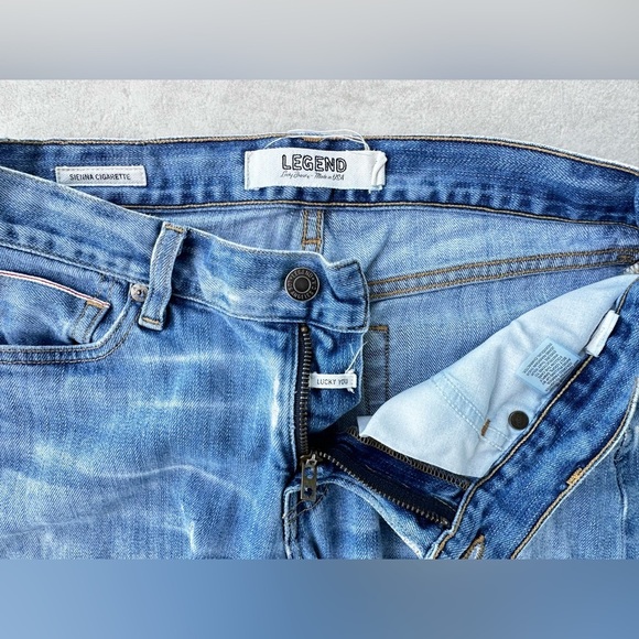 LEGEND LUCKY BRAND skinny cigarette JEANS SIZE 2/26. - Picture 5 of 11